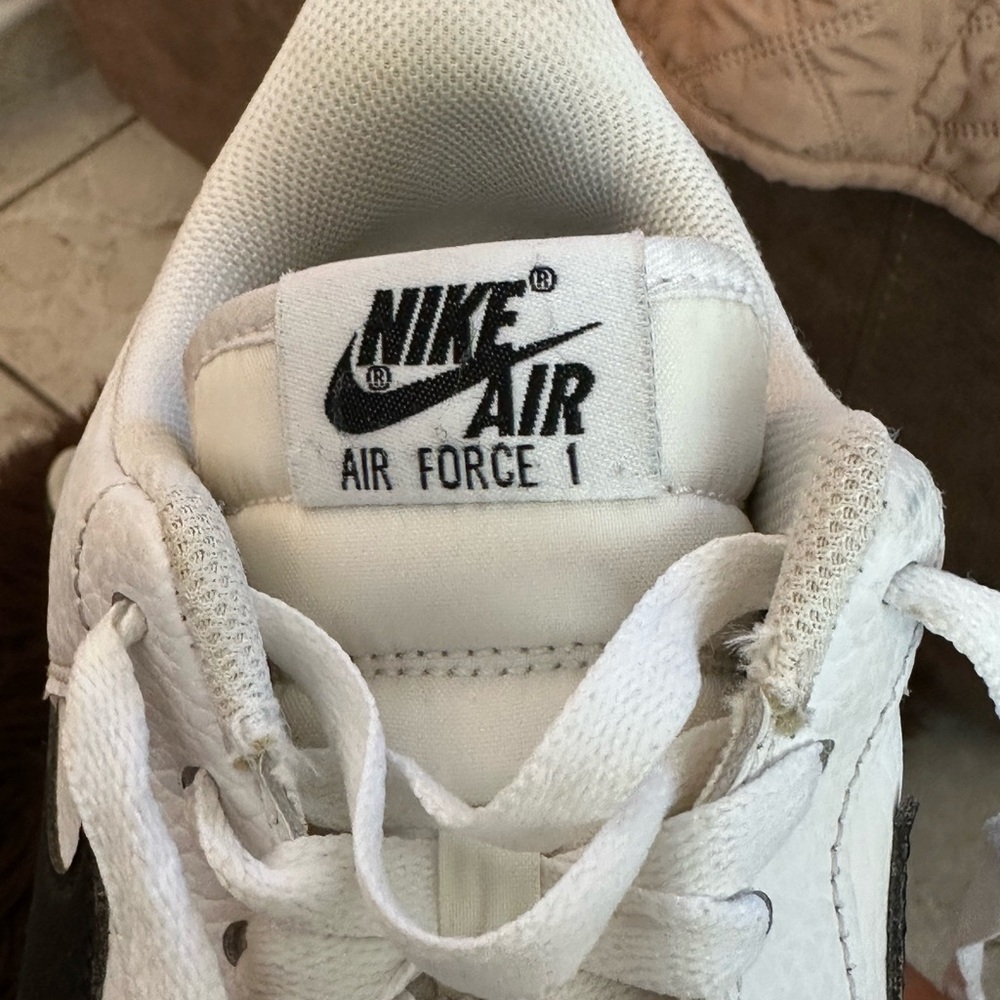 Nike Air Force 1 White Sneakers - Picture 8 of 8